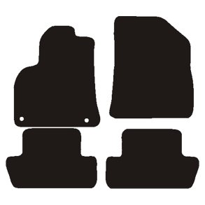 Velour m�tter Peugeot 3008 2009-2017