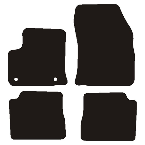 Velour m�tter Peugeot e-2008 2020 -