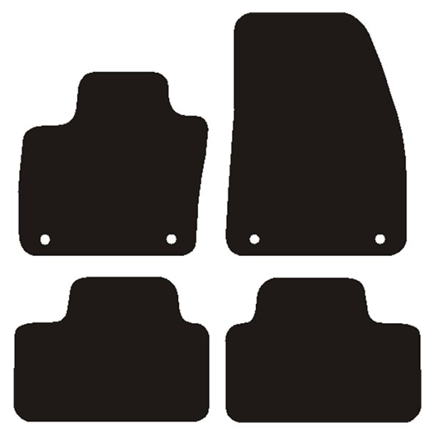 Velour m�tter Volvo XC40 2021-