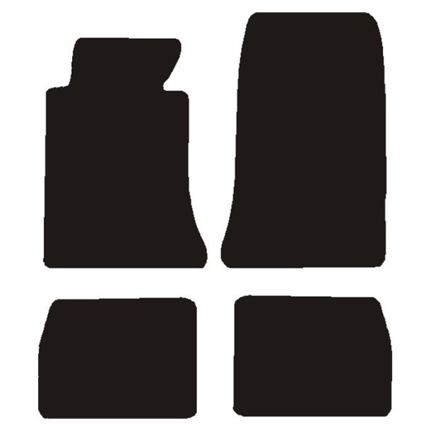 M�tter Mercedes 124 Coupe 87-93 - uden m�ttel�se