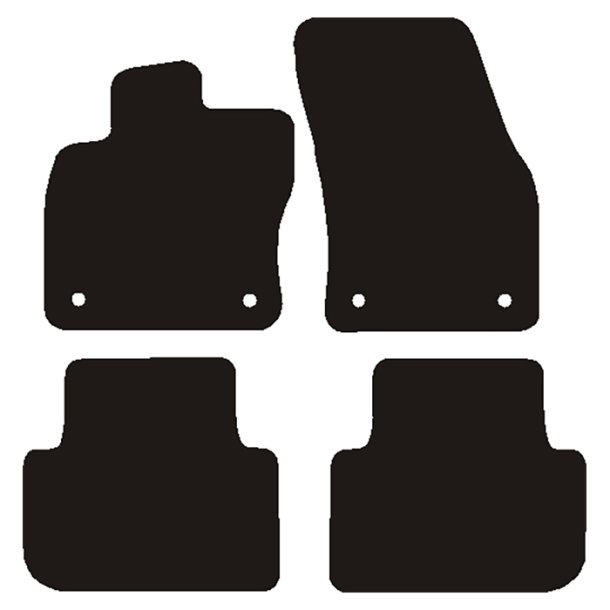 M�tter til VW Tiguan 2018- n�lefilt