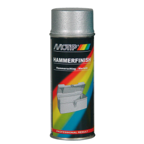 Motip Hammerlak spray  slv 400ml.