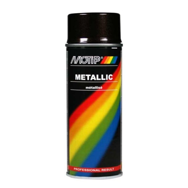 Metallic effekt lak 400ml brun