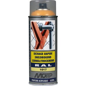 Motip Ral 1017 high gloss saffron yellow