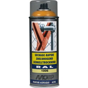 Motip Ral 1006 high gloss corn yellow