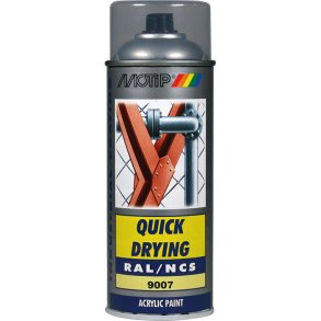 Motip Ral 9007 high gloss grey aluminium