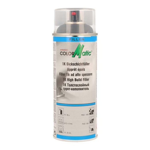 ColorMatic High Build Filler graphite gr 400ml.