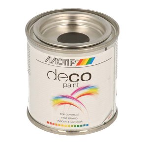 Motip Deco Ral 9005 Mat Dybsort 100ml d�se