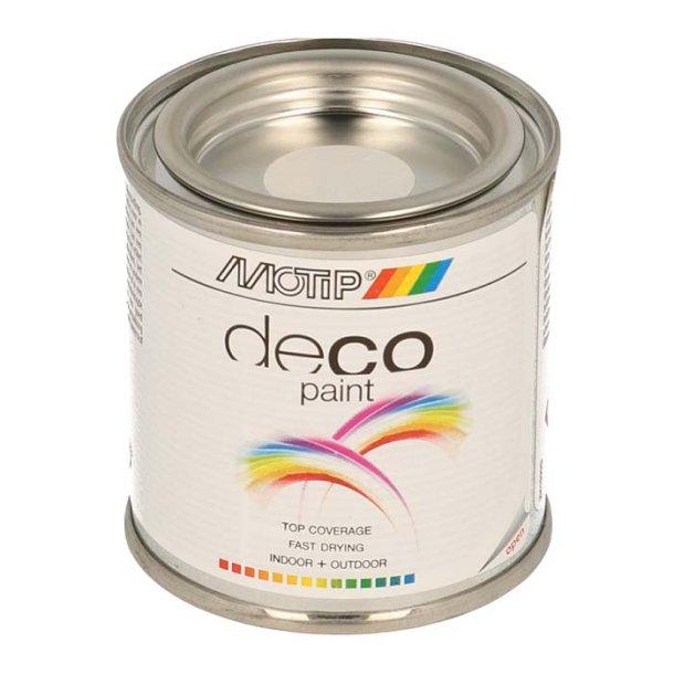 Motip Deco Ral 9010 Mat Hvid 100ml dse