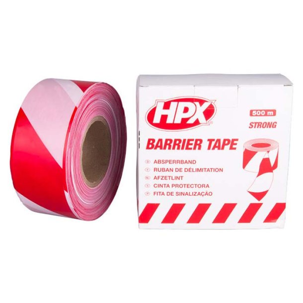 HPX minebnd hvid/rd 70mm x 500m