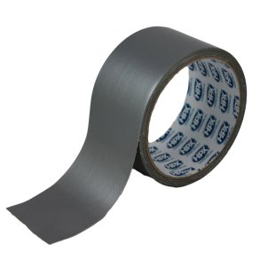 Gaffatape s�lv, 50 mm x 5 m