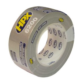 Gaffatape s�lv, 48 mm x 25 m