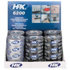 Gaffatape display, 24 ruller