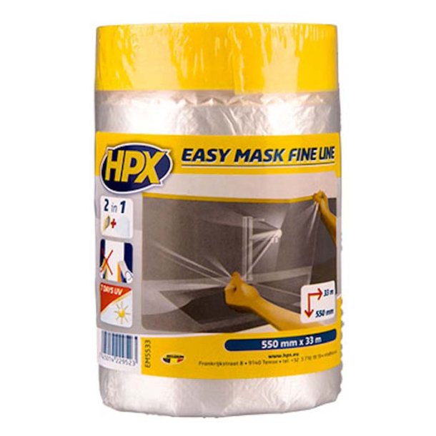 HPX EASY MASK FINE LINE 4750 550MM X 33M