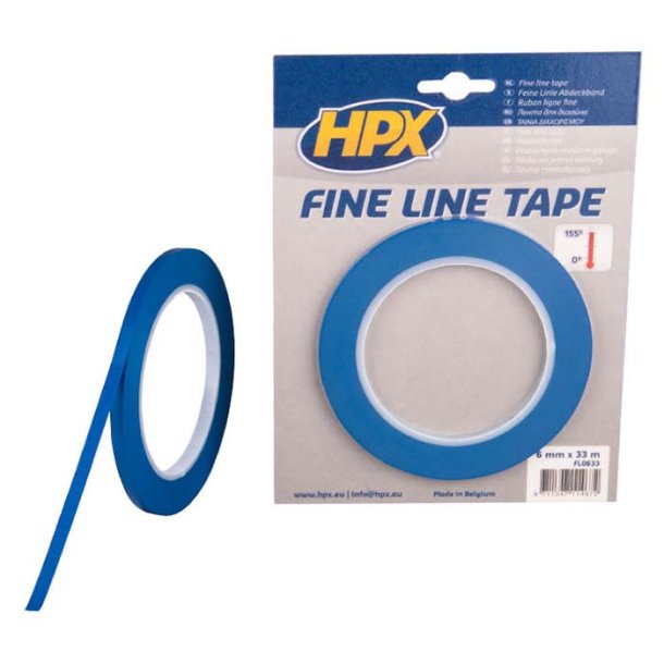 HPX staffering tape bl 6mm x 33m