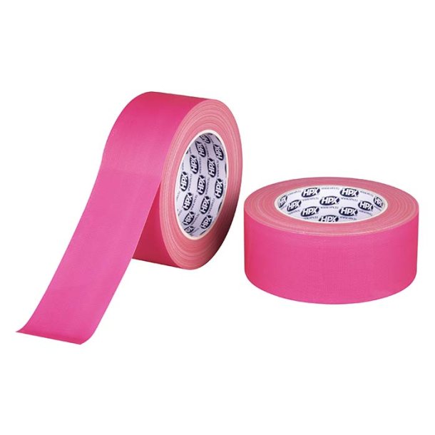 Gaffatape fluo pink, 50mm x 25m