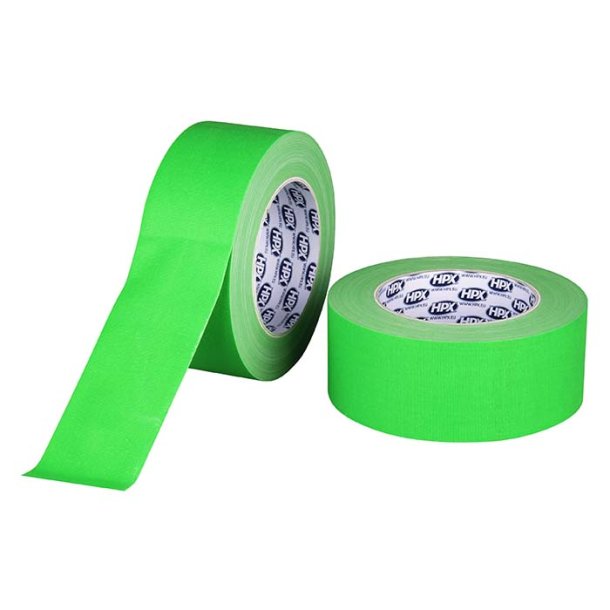 Gaffatape fluo pro grn, 50mm x 25m