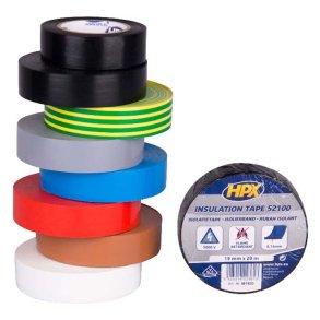 Lux isolerb�nd mixed10 rl. 19mm x 20m