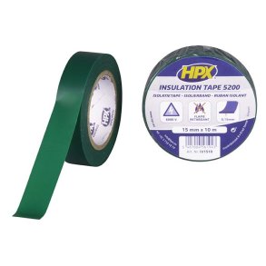 HPX isolerb�nd gr�n 15mm x 10m