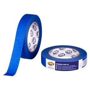 HPX afd�kningstape op til 60G UV, bl�, 25mmx50m
