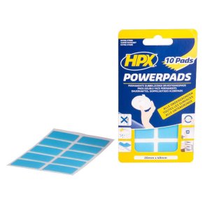 HPX dobbeltkl�bende pads 20mm x 40mm 10 stk.