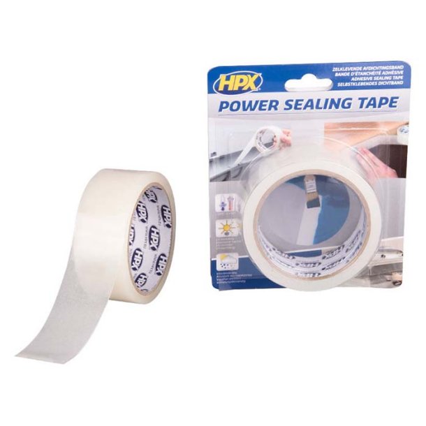 HPX single sided sealing tape semi-transp, 38mm x 1,5m