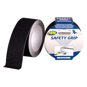 HPX antiskrid b�nd sort 50mm x 18m