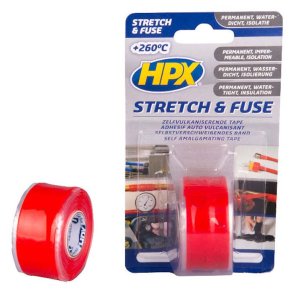 HPX stretch og fuse tape r�d 25mm x 3m