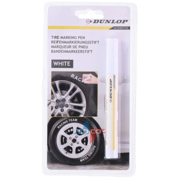 Dunlop dkstift - hvid dk pen