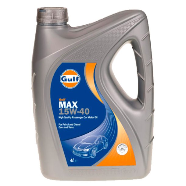 Gulf max 15w-40 4 liter