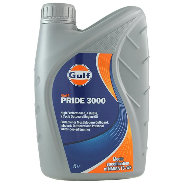 Gulf Pride 3000 2-takt olie 1 liter