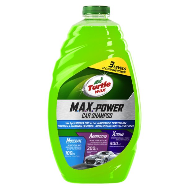 Turtle max power autoshampoo 1,42L