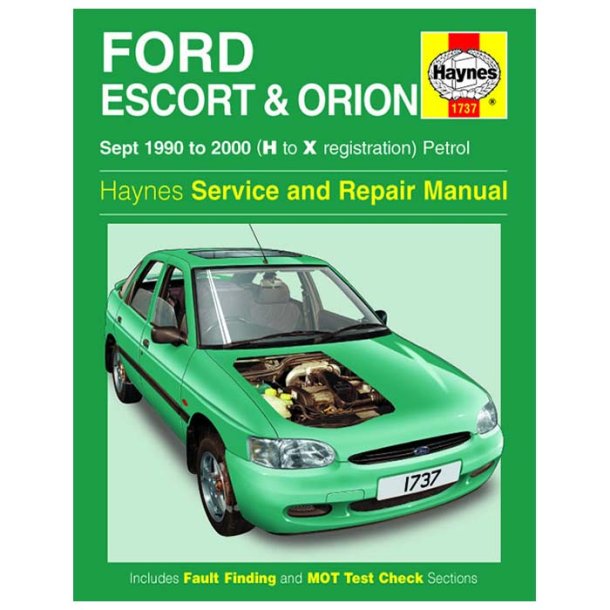 Hndbog Ford Escort + Orion 09.1990-2000