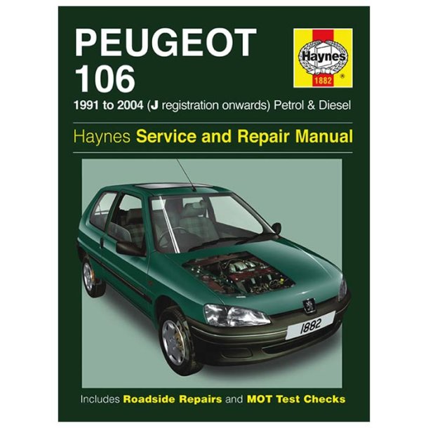 Hndbog Peugeot 106 1991-2004