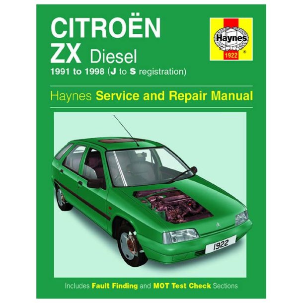 Hndbog Citron ZX diesel 1991-1998