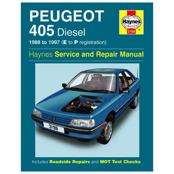 Hndbog Peugeot 405 diesel 1988-1997