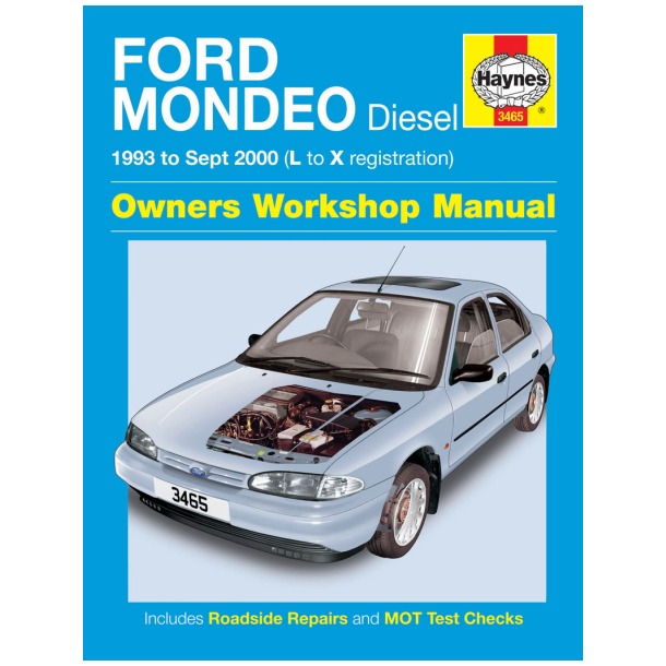 Hndbog Mondeo diesel 93-00