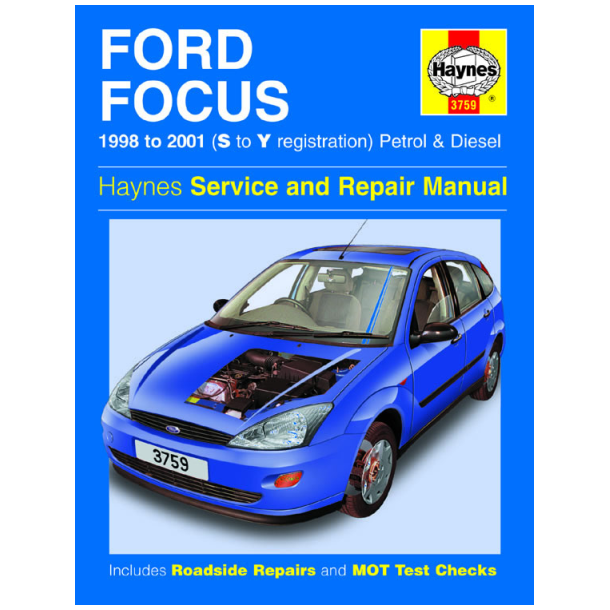 Hndbog Ford Focus benz+diesel 98-01