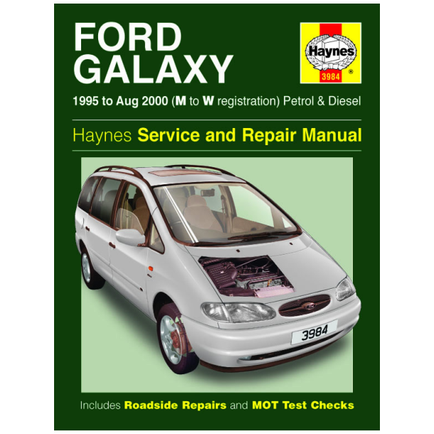 Hndbog Ford Galaxy benz+diesel 95-00