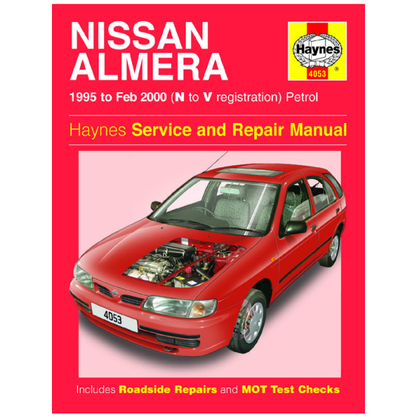 Hndbog Nissan Almera benzin 95-00