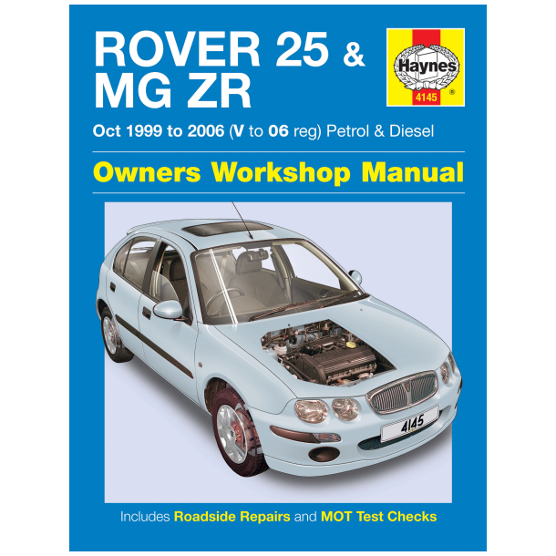 Hndbog rover 25  + mg zr benz+diesel