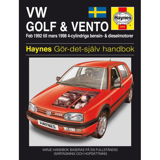 Svensk bog Golf III/Jetta 92-98