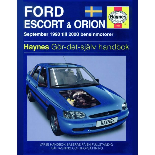 Svensk bog Escort/Orion 90-00