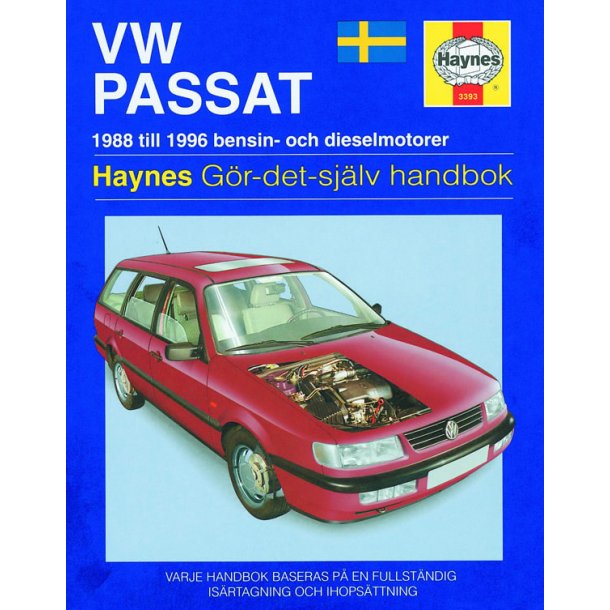 Svensk bog VW Passat benz+diesel 88-96