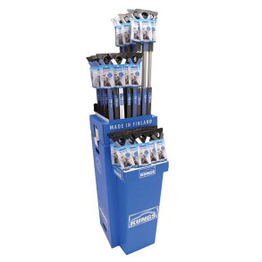 Isskraber display m. 50 stk. ass