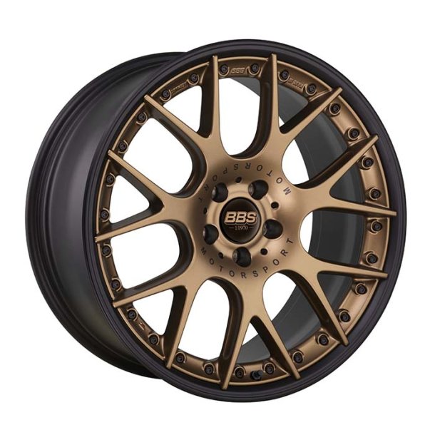 BBS CH-RII 10,5x22/5x120/ET30/Nav82,0 PFS - Bronze/Sort