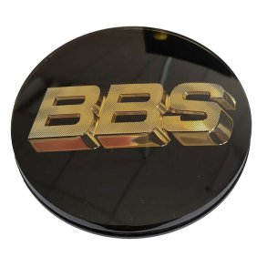 BBS centerkapsel 70,6 gold/sort 61,5624119
