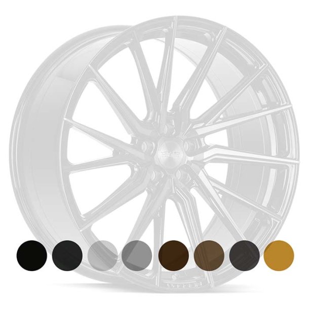 Vossen HF4 9.5x21 ET+26 TO +56 FLAT Blank LEFT