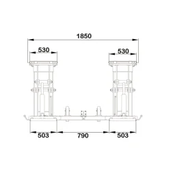 Euro line JA3000S-E mobil saxlift