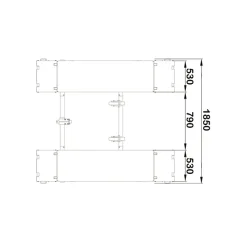 Euro line JA3000S-E mobil saxlift